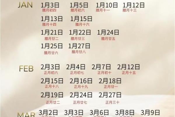 2025年农历十月订婚好日子推荐与择日方法