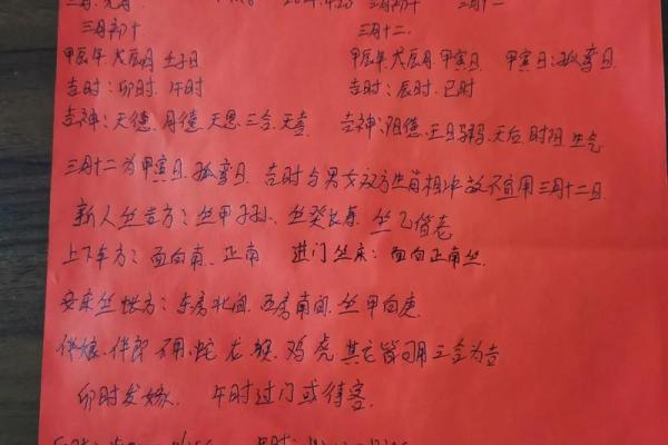 生辰八字结婚吉日查询免费