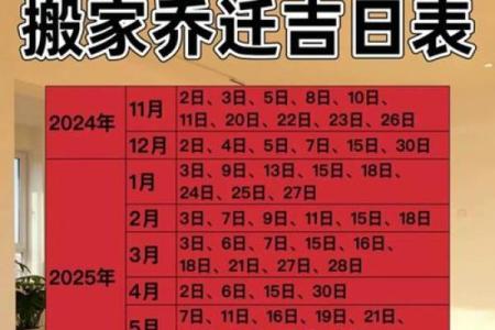 2025年搬家黄道吉日查询及最佳时辰推荐