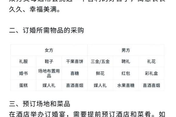2025年适合订婚的黄道吉日查询及挑选建议